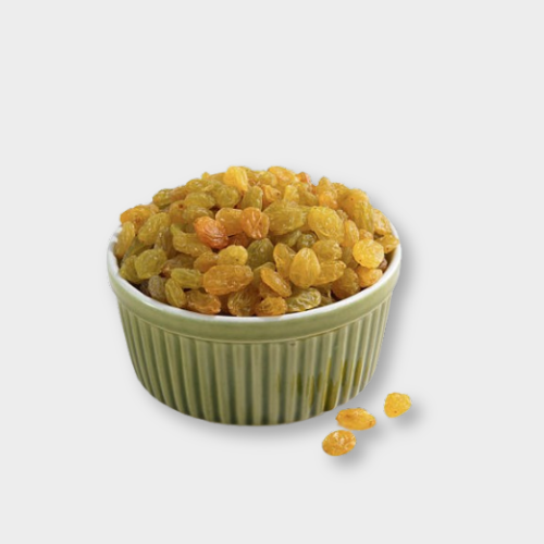 Naturally Sweet & Sun-Kissed Raisins: GrosGo Delivers! Indulge in plump, juicy raisins, a delicious source of natural sweetness and fiber. Perfect for snacking, baking, and elevating your trail mix! Explore a world of flavors - golden, flame, and black raisin varieties. Shop now and discover the delightful possibilities of raisins! , front image