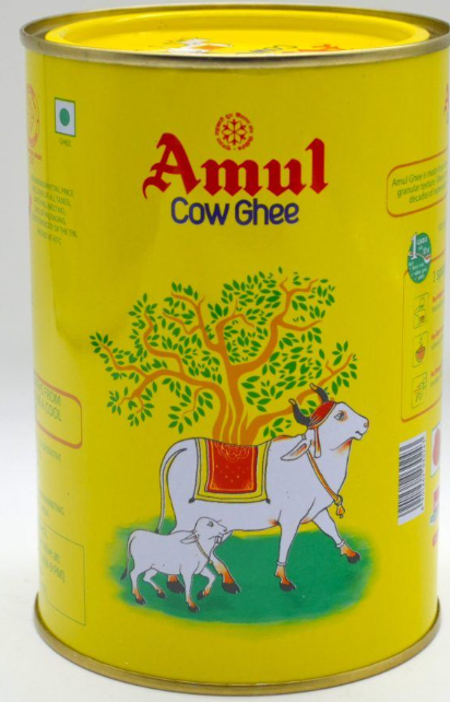 Amul Pure Cow Ghee 1 Litre (Yellow Tin)