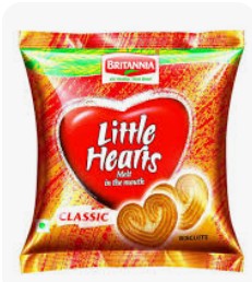 Britania Little Hearts 75g