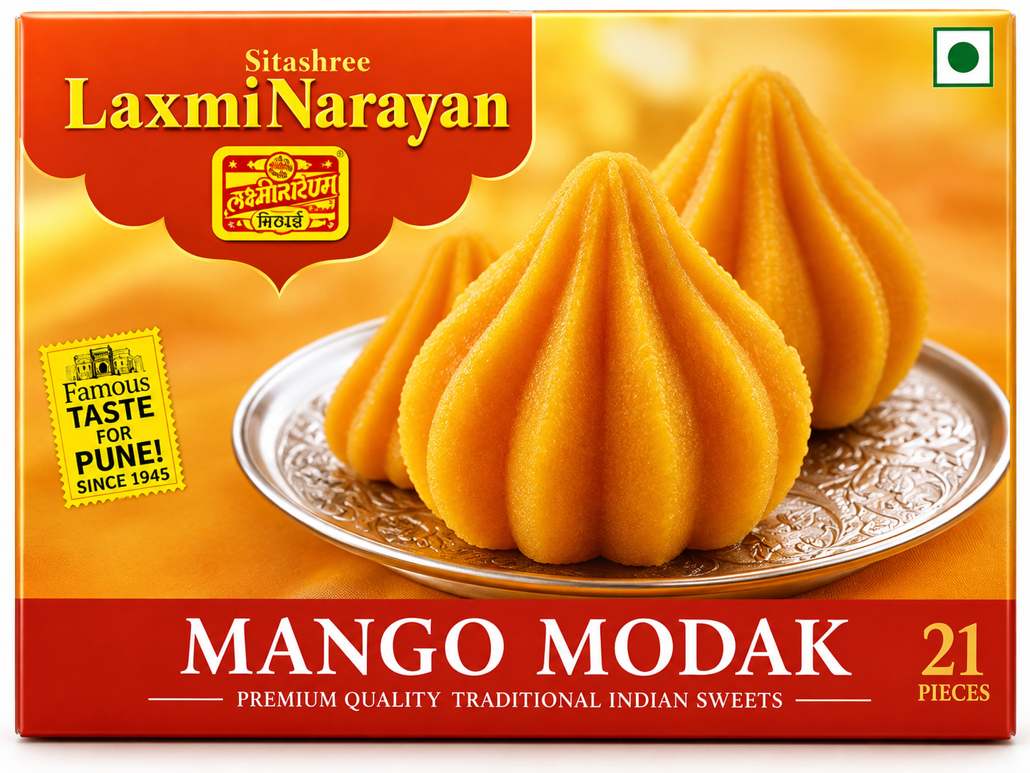 Mango Modak - Ganesh festival special