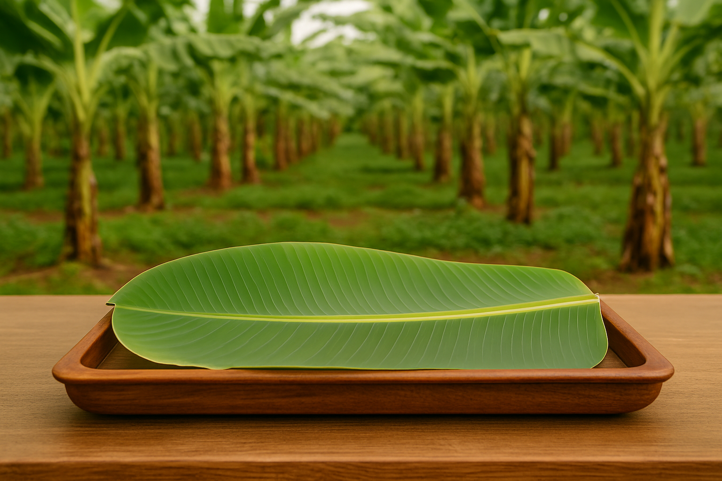Banana leaf x2
