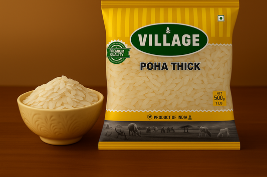VILLAGE POHA THICK 500 GRAMS