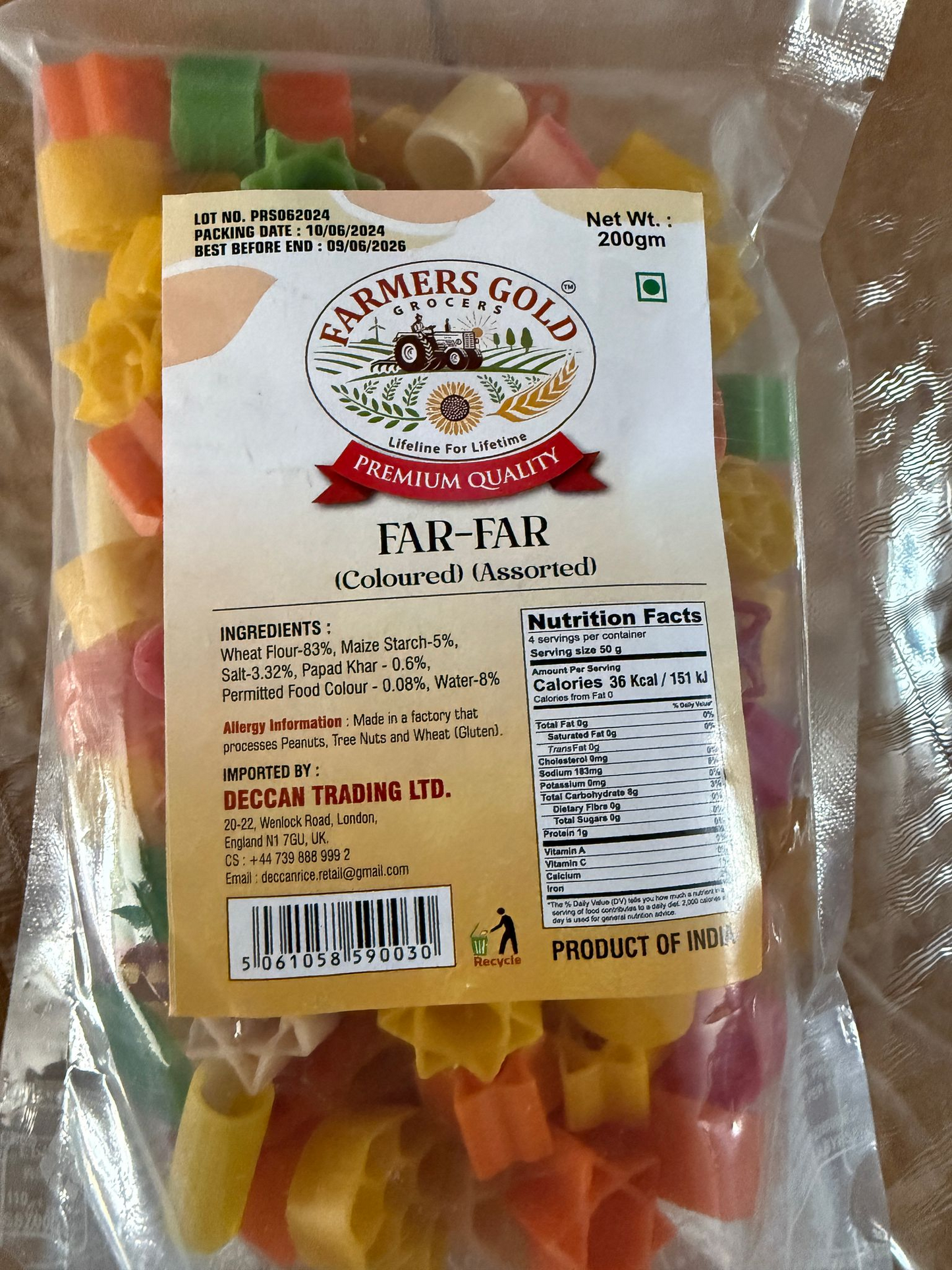 Fryums (Far Far)Color Assorted 200g