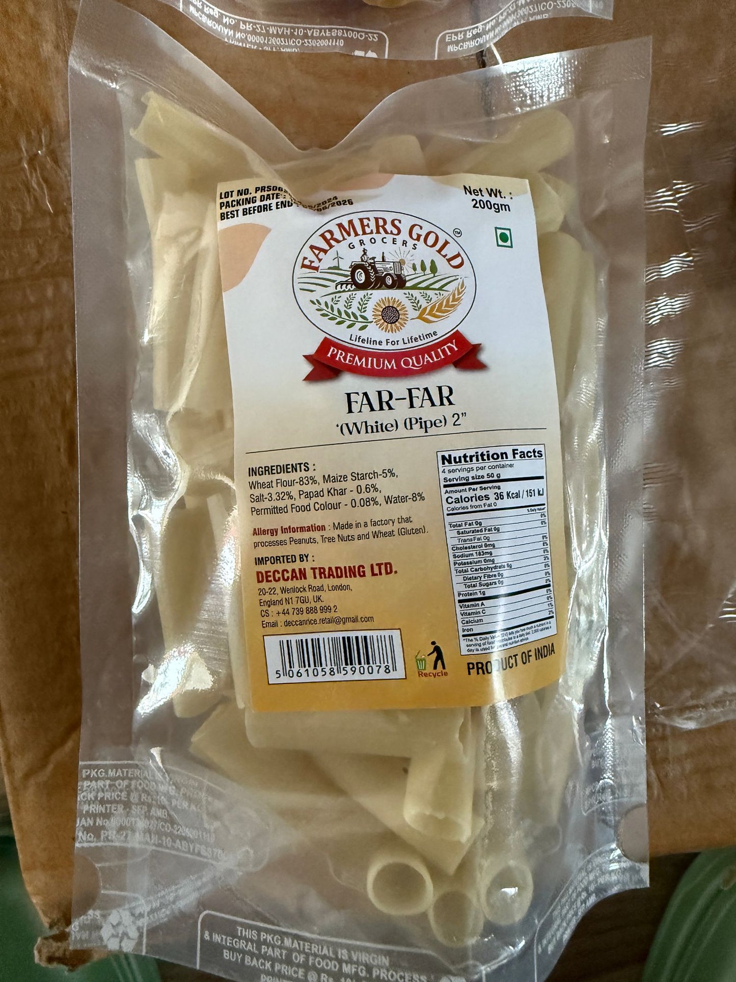 Far Far tubes Plain 200g( without color)
