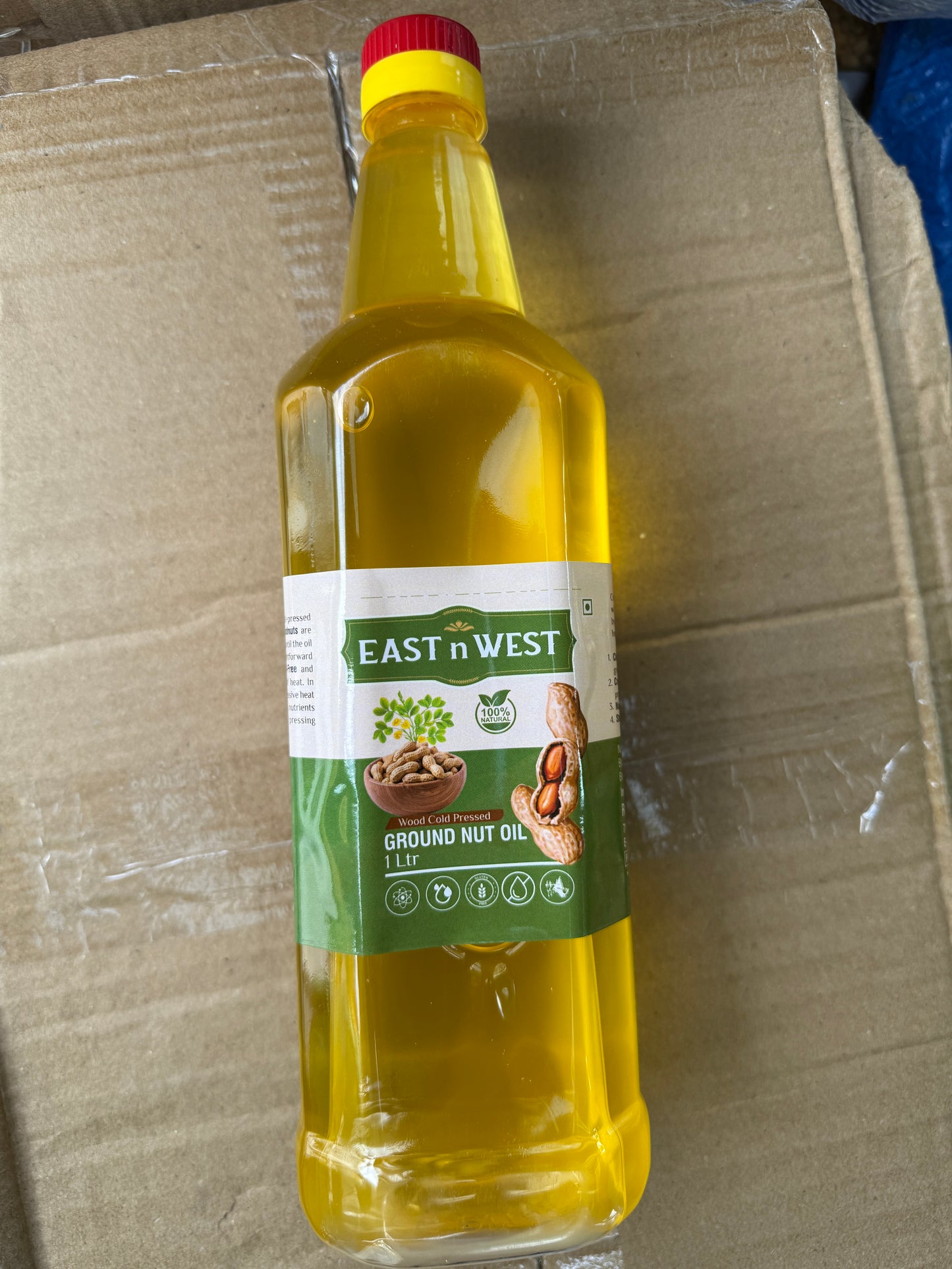 Cold Pressed Groundnut oil