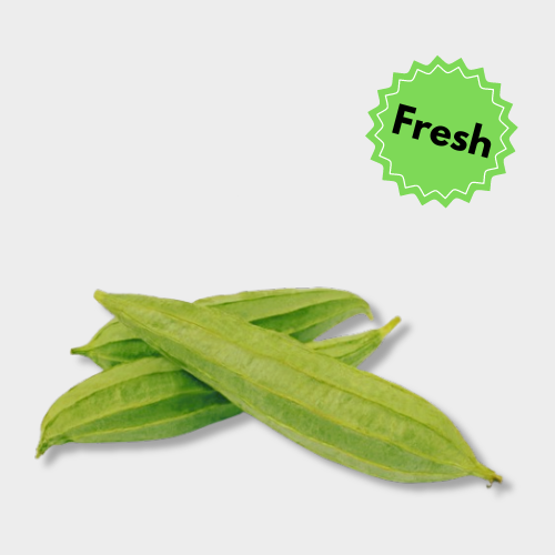 Unlock the Versatility of Ridge Gourd (Turia)! GrosGo delivers fresh, flavorful turiya perfect for curries, stir-fries, and even grating into salads. Shop now for a healthy & delicious addition to your meals! front image
