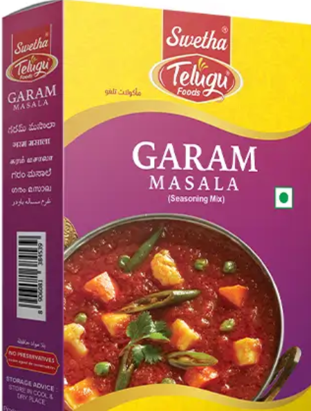 Telugu Foods Garam Masala - 80g