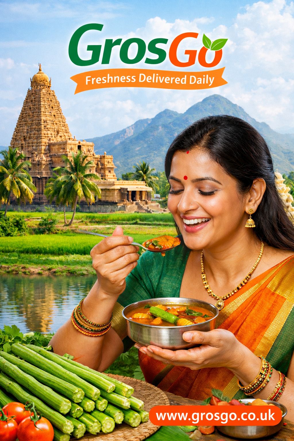 Sambar Fresh Veg Pack - 9 Items