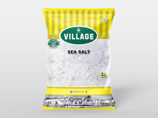 विलेज सी साल्ट (क्रिस्टल) 1 किलो जार