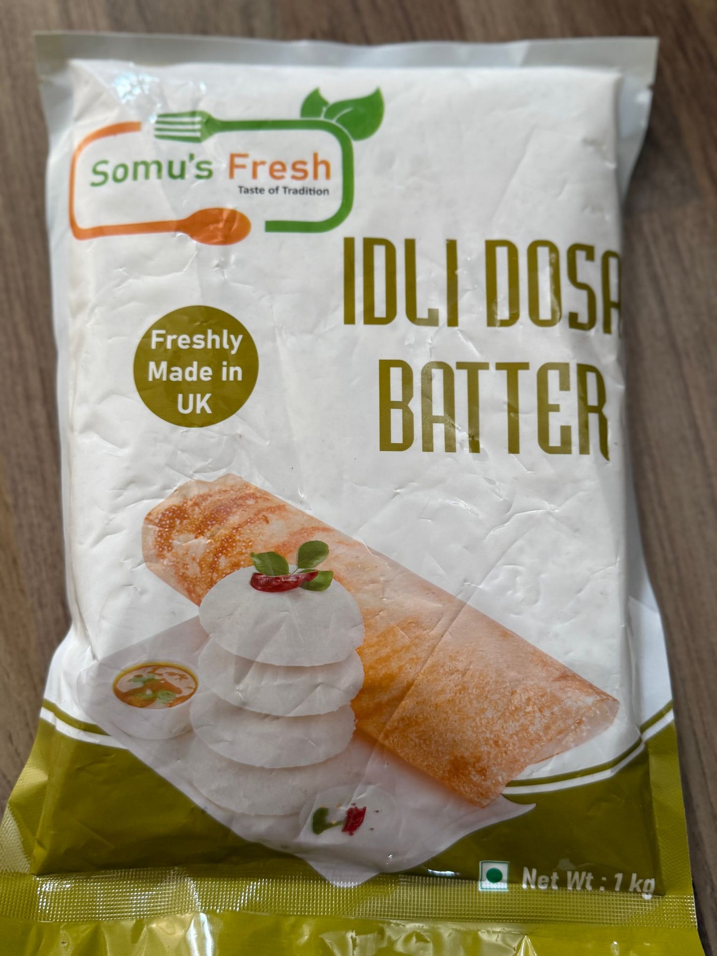 Idly & Dosa Batter - Somu Fresh - 1kg