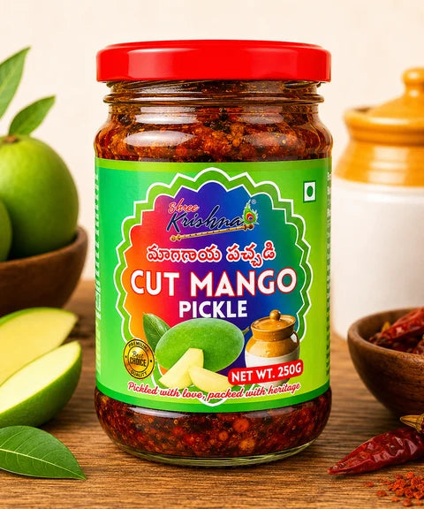 Cut Mango Pickle / మాగాయ పచ్చడి