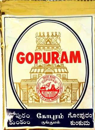 Gopuram Kumkum Packet 40g