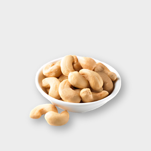 Unlock the Creamy Delight of Cashews!  GrosGo delivers premium cashews, known for their buttery flavor and irresistible crunch. Enjoy a satisfying snack, elevate your stir-fries and desserts, or make creamy cashew cheese! Shop now and discover the delicious versatility of cashews! , image