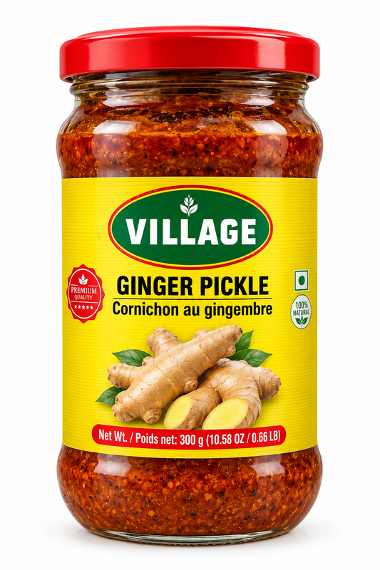 Village Ginger / Allam Pickle Pack- 300g (Without Garlic)