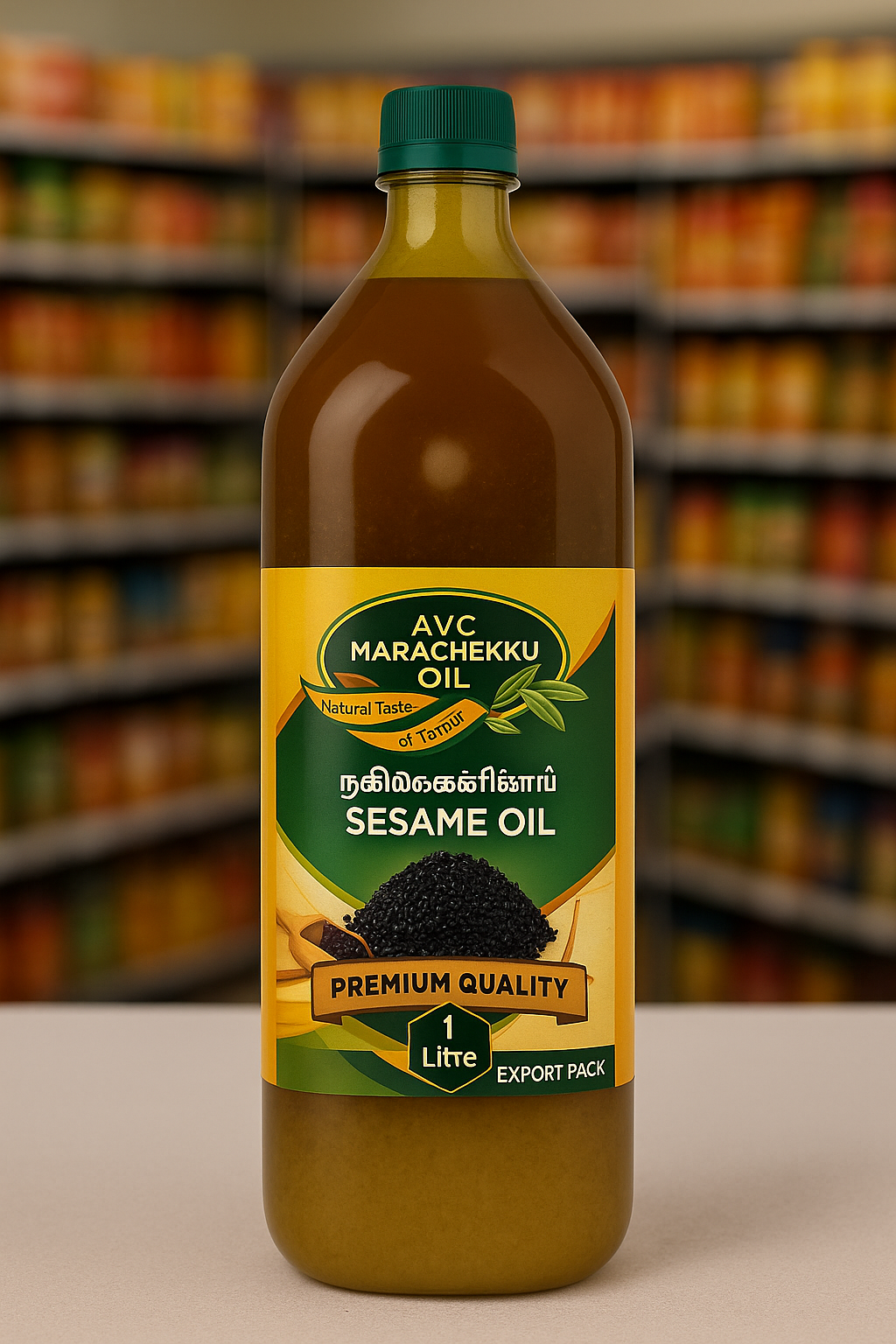 AVC Cold Pressed Sesame Oil - 1L
