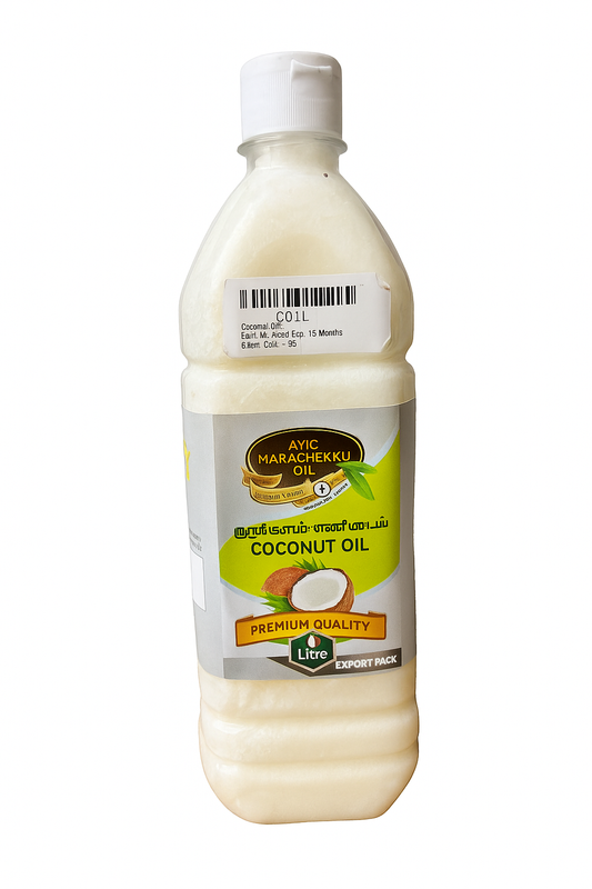 Cold Pressed Coconut Oil - Edible for cooking - 1 litre