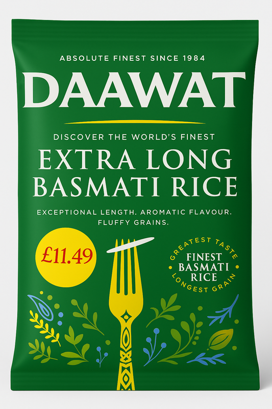 Dawat Xtra Long Grain Basmati Rice -5kg