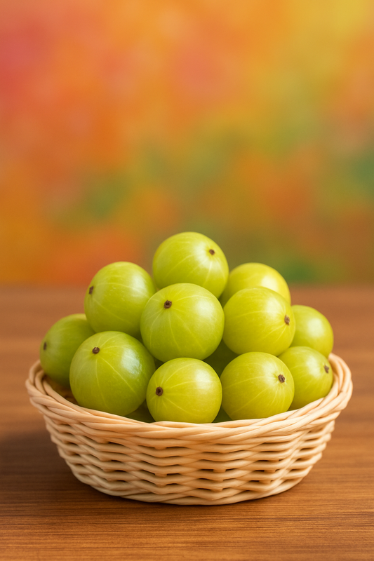 Fresh Indian Green Amla/Gooseberry