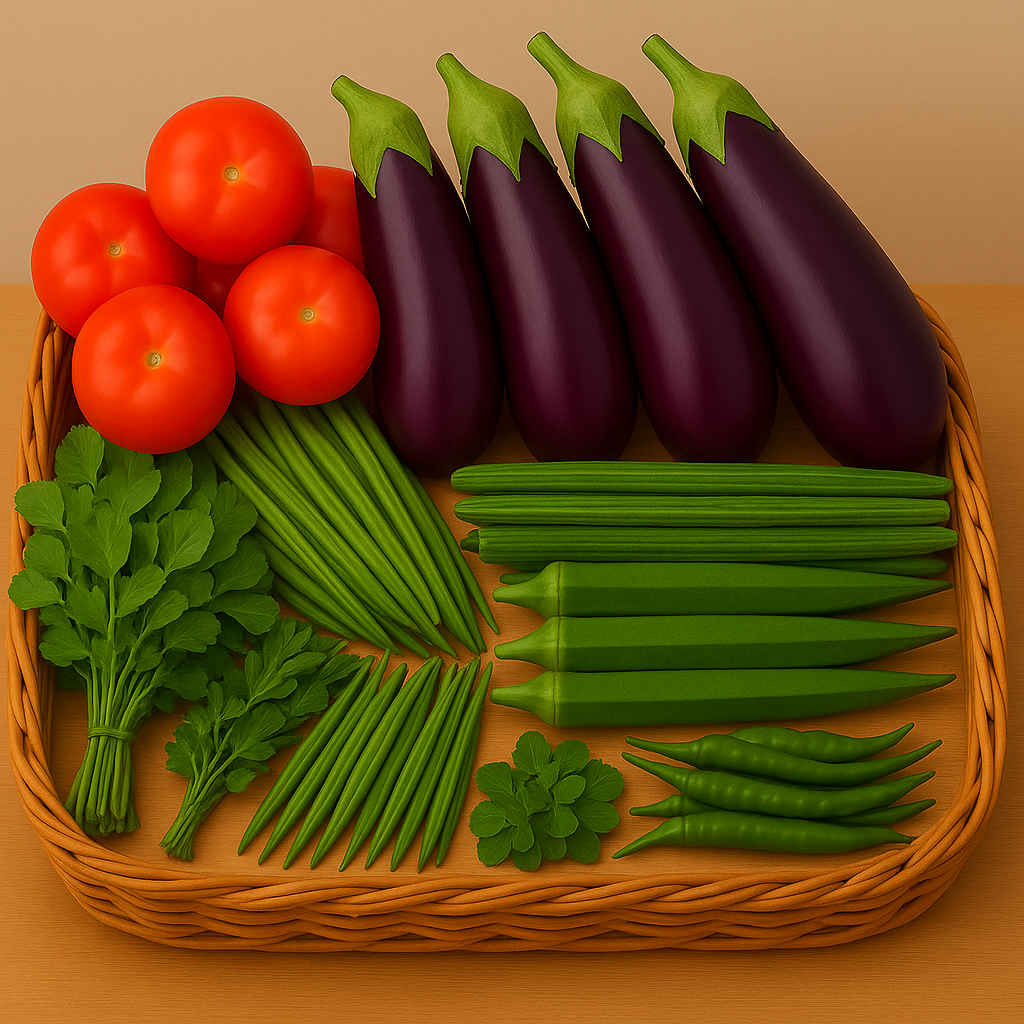 Mini Family Combo Veg Pack - 8 Items