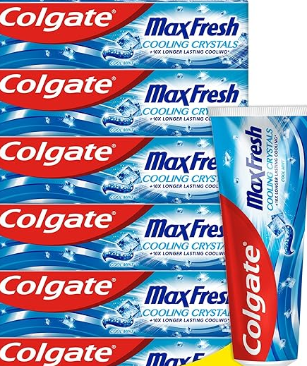 Colgate Tooth Paste Max Fresh Cool Mint Blue / Green