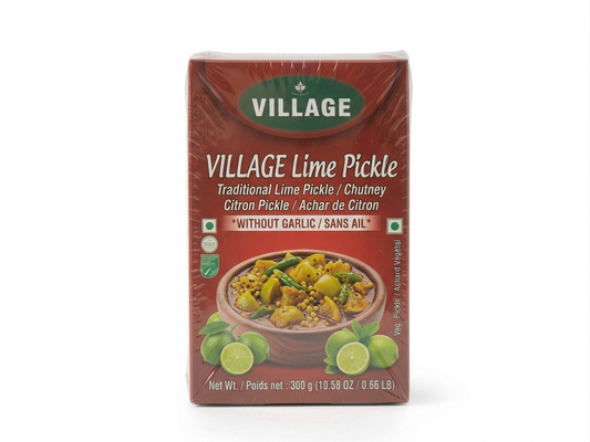 Village Lime Pickle 300g (Without Garlic)