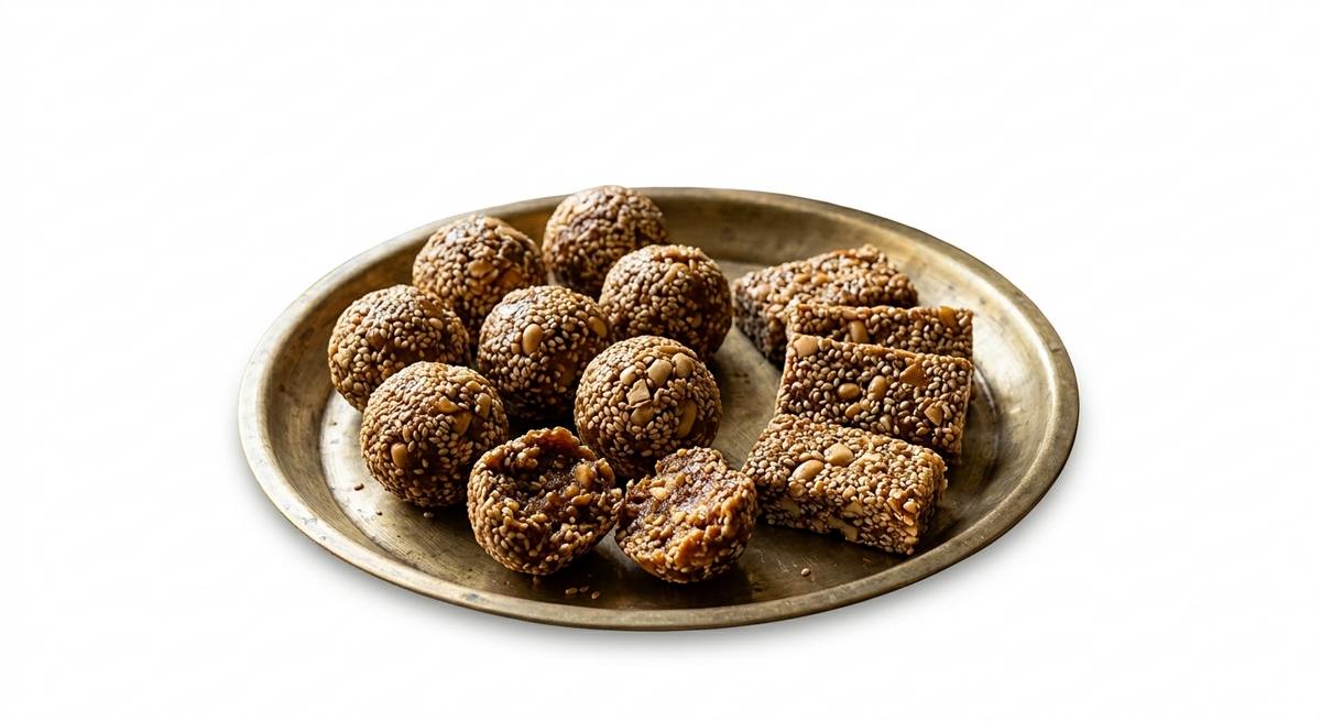 Sessame Round / Barfi