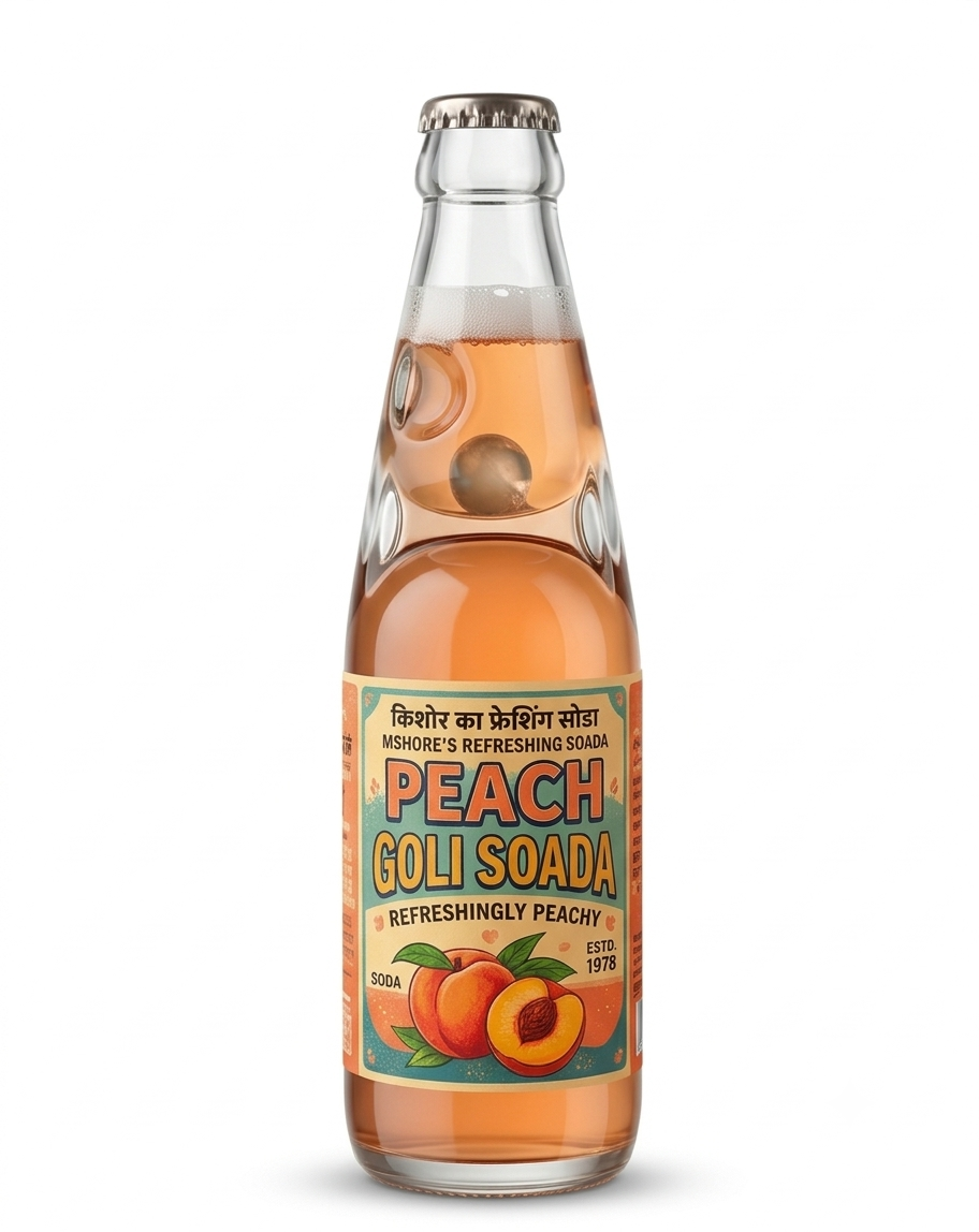 Peach Goli Soda