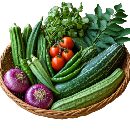 Economy Combo Veg Pack For Family -12 Items