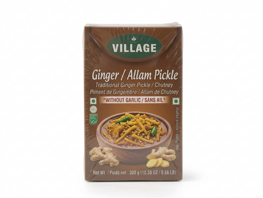 Village Ginger / Allam Pickle Pack- 300g (Without Garlic)