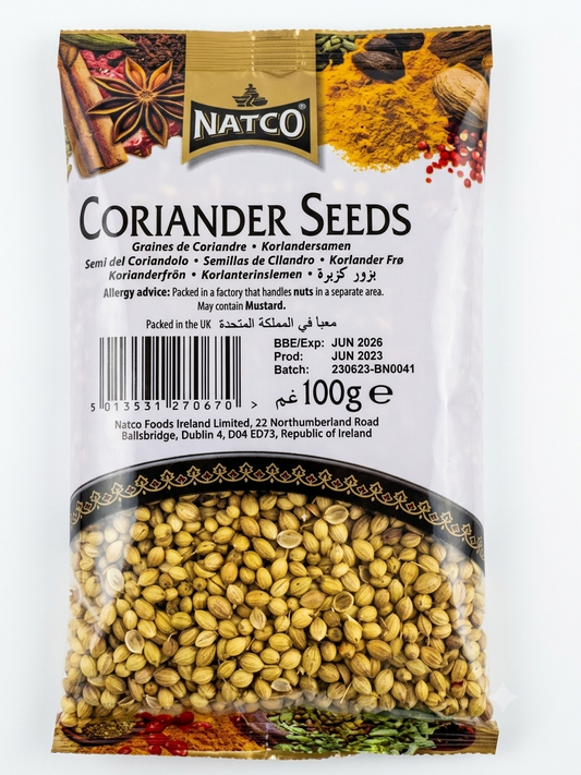 Village Whole Coriander Seeds 100g