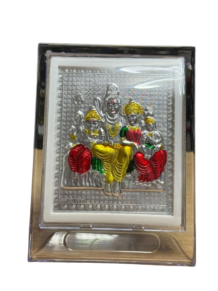 Buy Lord Shiva, Parvathi Devi, and Vinayaka Idol Set – beautifully crafted family statue for home or pooja room. Symbolizes divine unity, blessings, and protection!