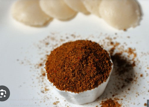 Homemade Authentic Nalla Karam Podi /  Karam Powder Packet  -100g