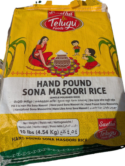 STF Premium Quality Single Polished Hand pound Rice - 5kg
