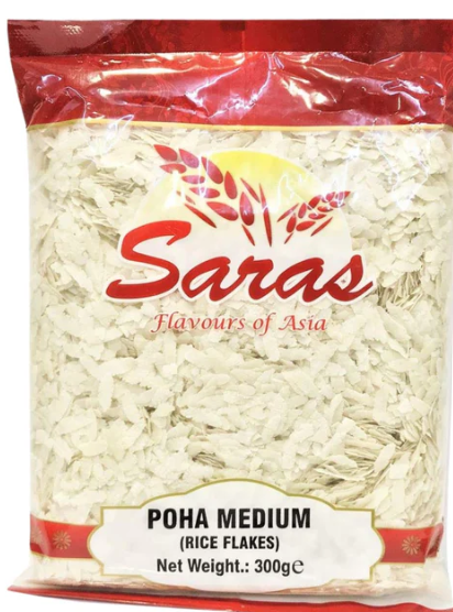 SARAS POHA THICK 300 GRAMS