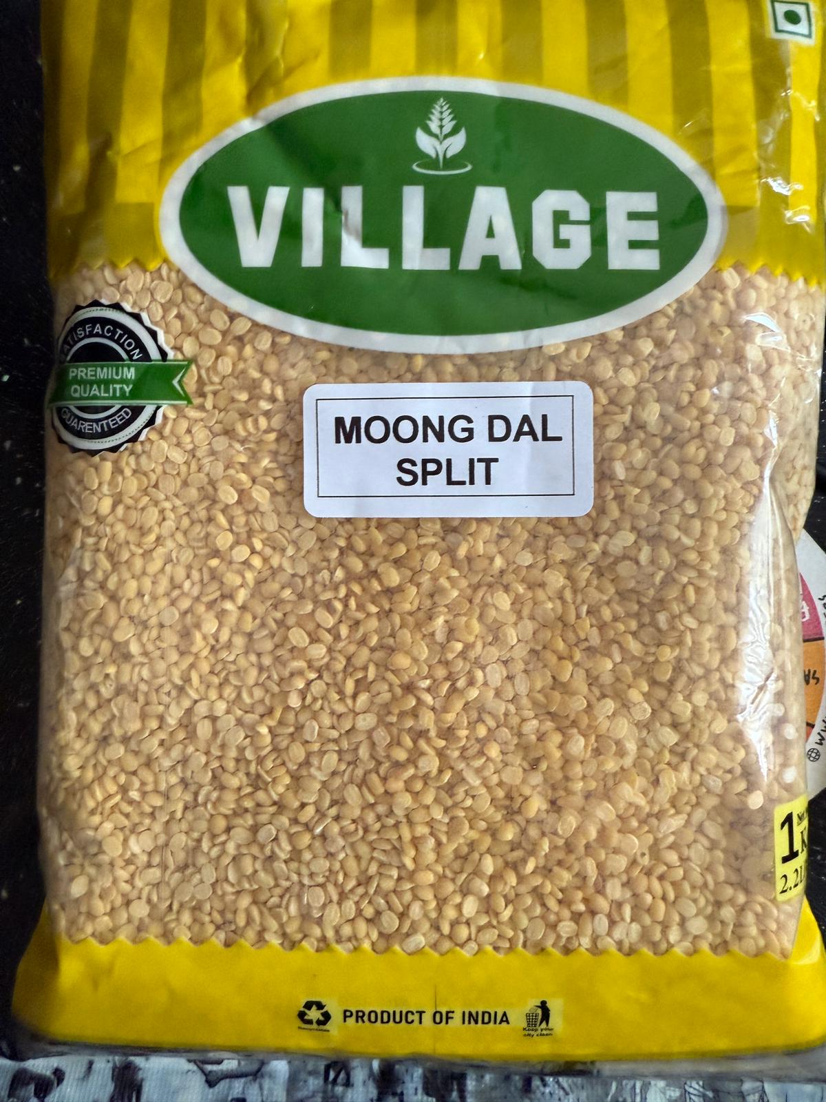 VILLAGE Yellow  SPLIT Moong 1 KG