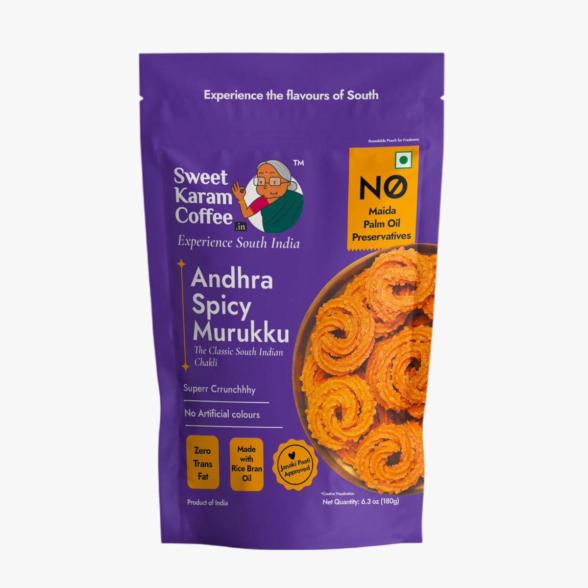 SKC Andhra Spicy Muruku