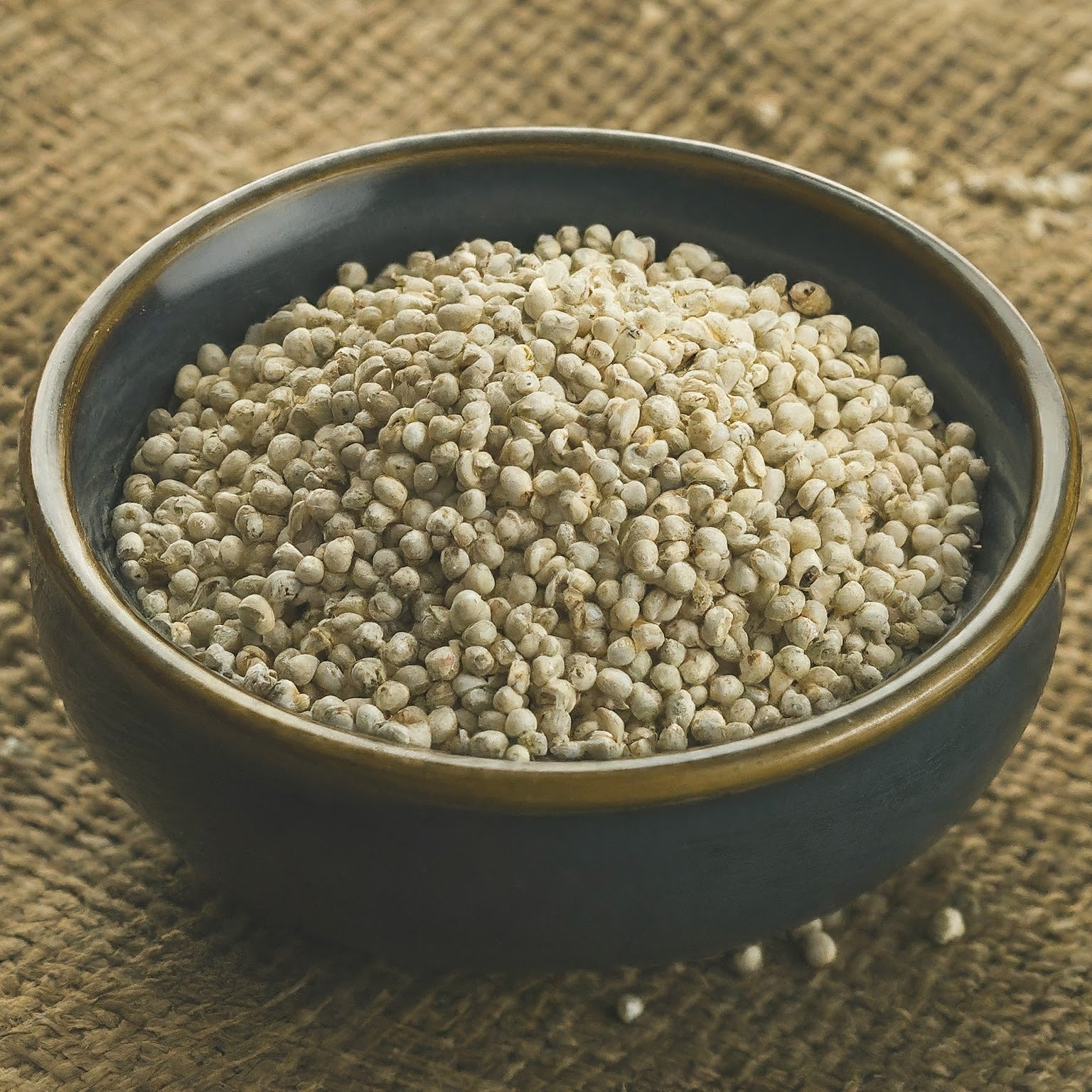 Discover the nutritional benefits of pearl millets, a gluten-free ancient grain rich in vitamins, minerals, and fiber. With their unique texture and mild flavor, pearl millets are versatile and can be used in various dishes, from porridge and pancakes to salads and breads. Enjoy the health benefits of this superfood and elevate your meals with pearl millets.