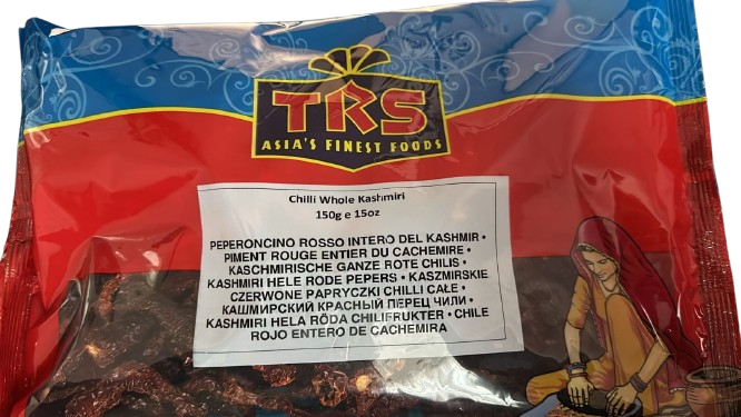 Discover the vibrant color and unique flavor of Kashmiri whole red chillies, a staple in Indian cuisine. Known for their mild heat and bright red color, these chillies are perfect for adding a touch of spice to your dishes without overpowering the flavor. Enjoy the authentic taste and versatility of Kashmiri whole red chillies.