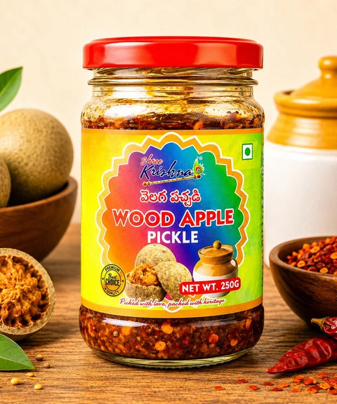 Wood Apple Pickle / వెలగ పచ్చడి